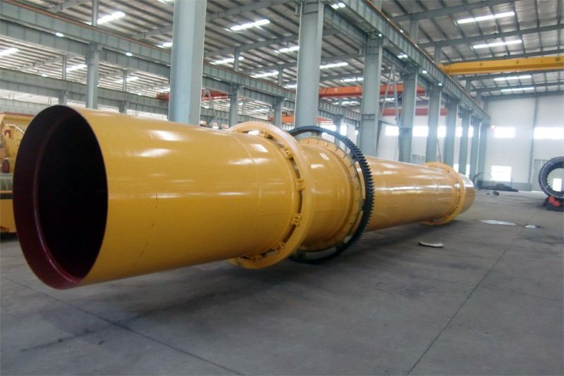 滾筒烘干機車(chē)間圖