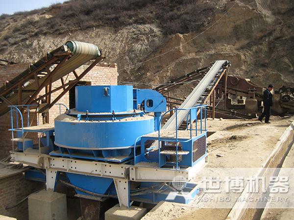 砂石生產(chǎn)線(xiàn)現場(chǎng)