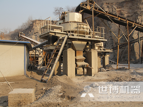 河卵石制砂生產(chǎn)線(xiàn)客戶(hù)現場(chǎng)