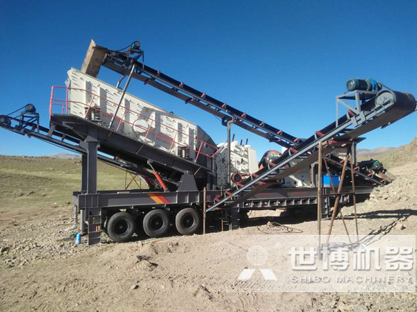 湖南建筑垃圾破碎現場(chǎng)