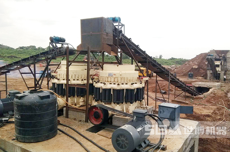 安徽石子加工現場(chǎng)