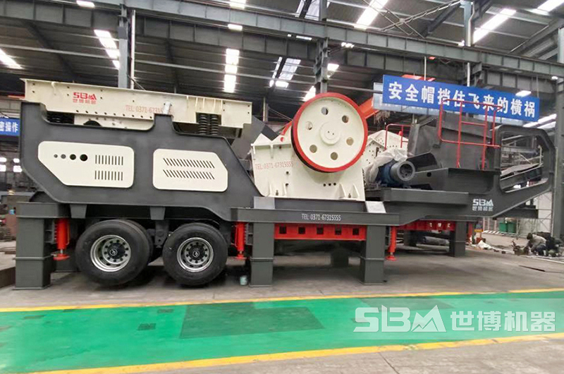 輪胎移動(dòng)破碎機