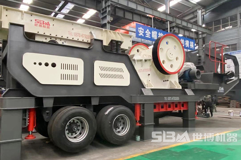 S-E750輪胎粗碎移動(dòng)破碎機