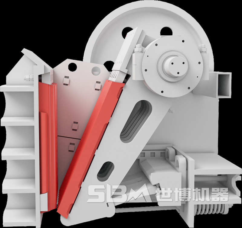 顎破結構圖，直觀(guān)看46破碎機如何調粗細