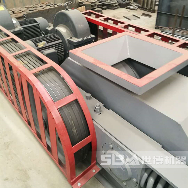對輥破碎機，小型石頭碾碎機