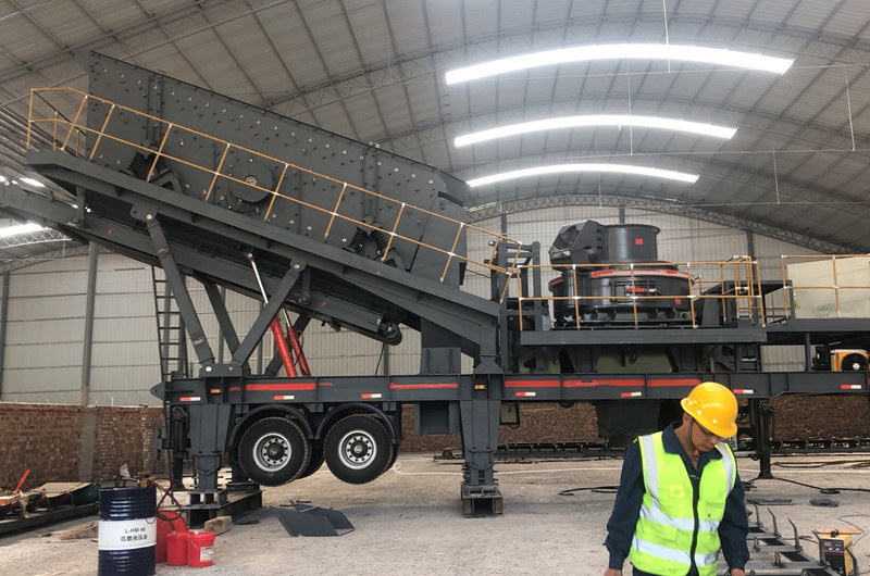 鵝卵石專(zhuān)用移動(dòng)一體式制砂機