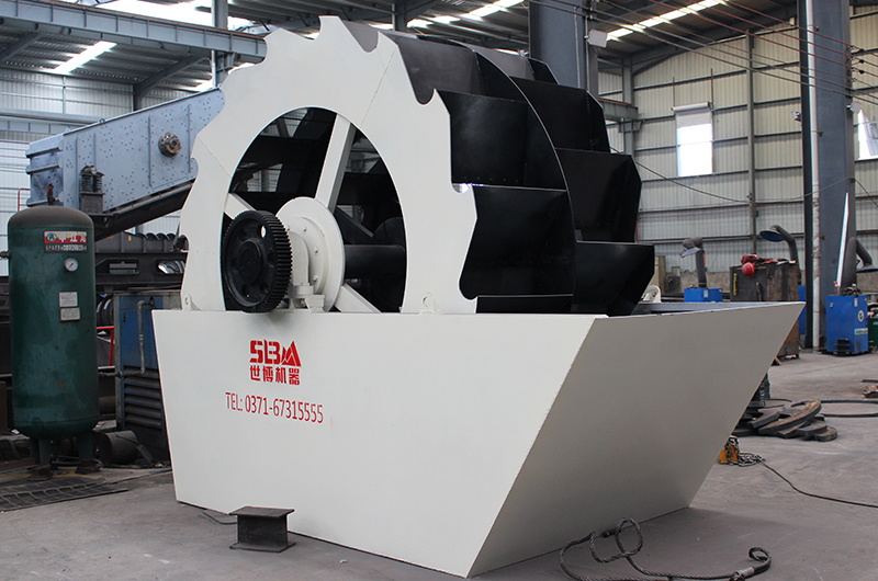 輪式洗砂機，篩洗一體洗沙機