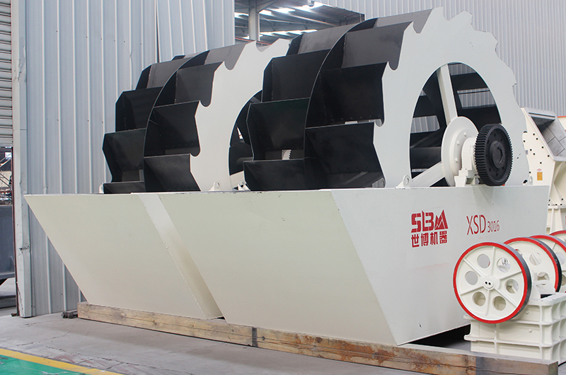 時(shí)產(chǎn)100噸的xsd3016洗砂機