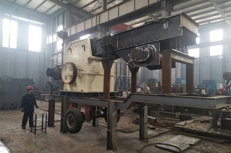 移動(dòng)式箱式石料破碎機，移動(dòng)箱破