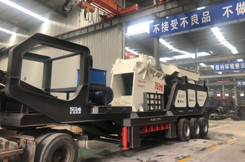 石子破碎機生產(chǎn)車(chē)間，看材質(zhì)、質(zhì)量