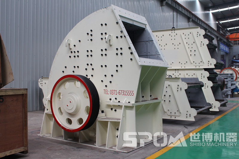 重錘式破碎機，粗碎石料破碎機