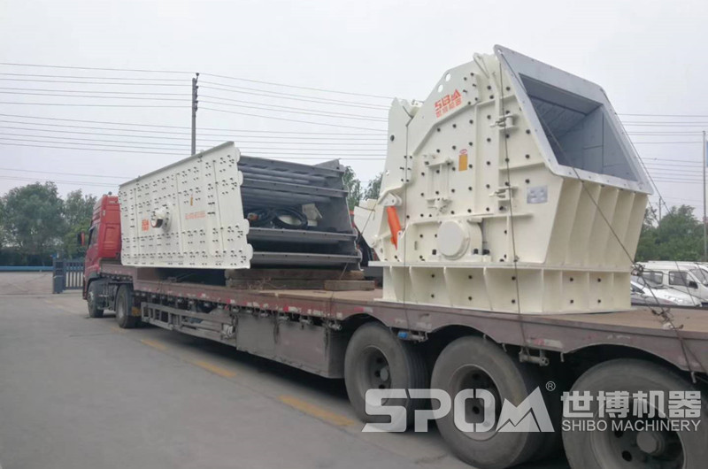 世博廠(chǎng)家大口反擊破和振動(dòng)篩發(fā)貨圖