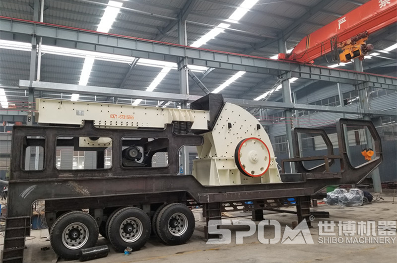 移動(dòng)錘式破碎機設備