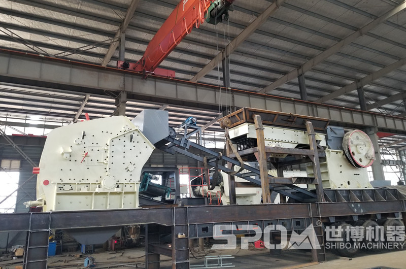 定制移動(dòng)破石子機