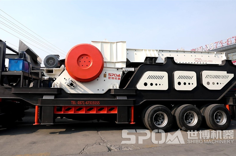 移動(dòng)破碎機打石子機