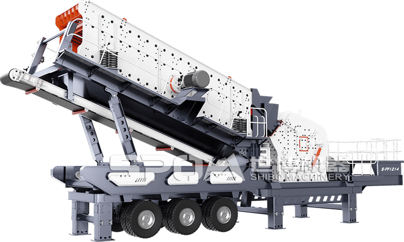 移動(dòng)式反擊破石子破碎機