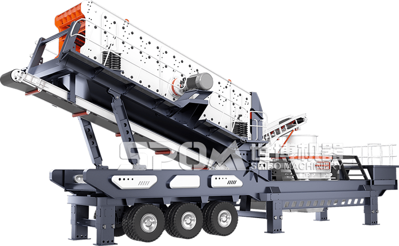 移動(dòng)式?jīng)_擊破石子破碎機