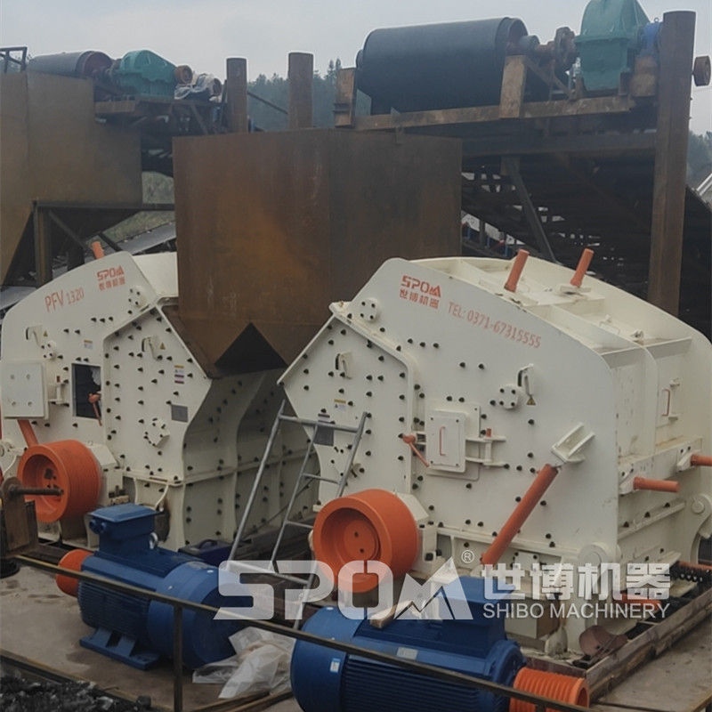 二段破碎現場(chǎng)