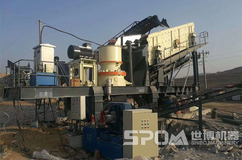 移動(dòng)式圓錐破篩分石子機