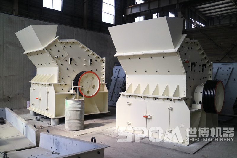 世博細破制沙機成品車(chē)間