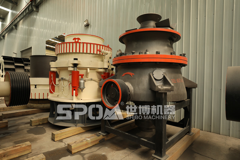 圓錐破碎機，細碎鵝卵石機器