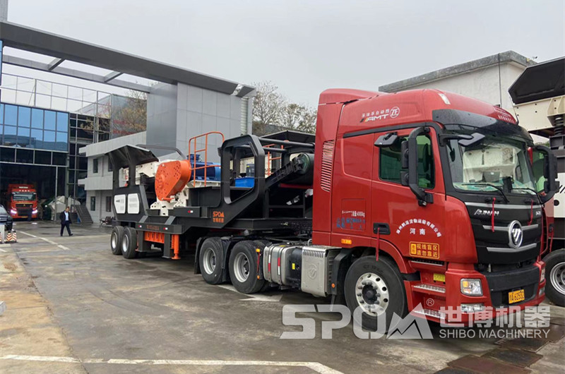 流動(dòng)破碎石子機，世博車(chē)載移動(dòng)破碎機