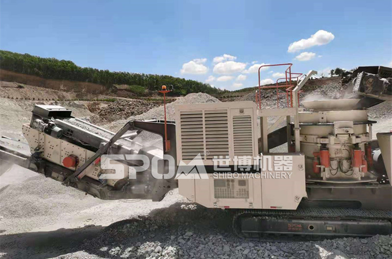 履帶式圓錐移動(dòng)破碎機