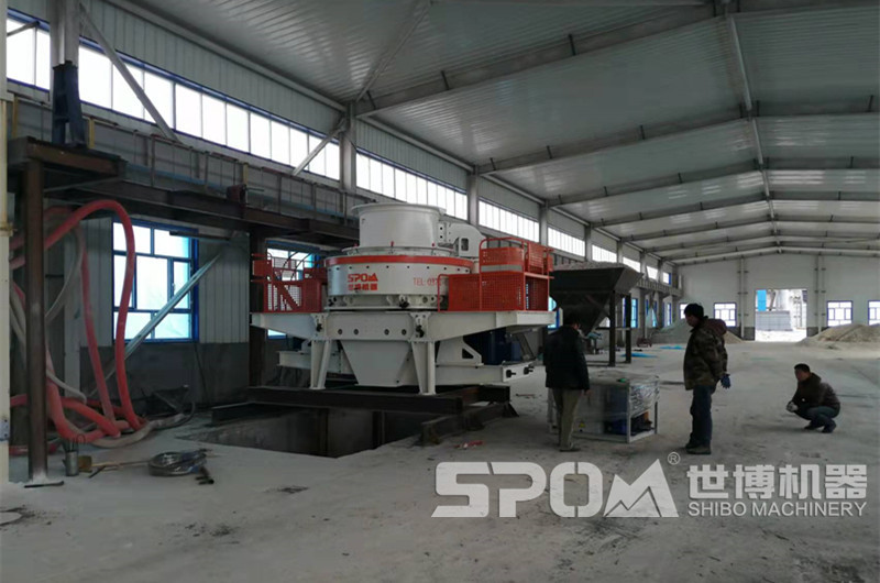 江西某客戶(hù)制砂設備已投產(chǎn)
