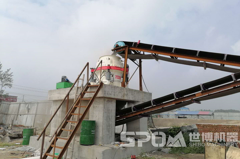 圓錐破碎機，砂石骨料中細碎破碎機