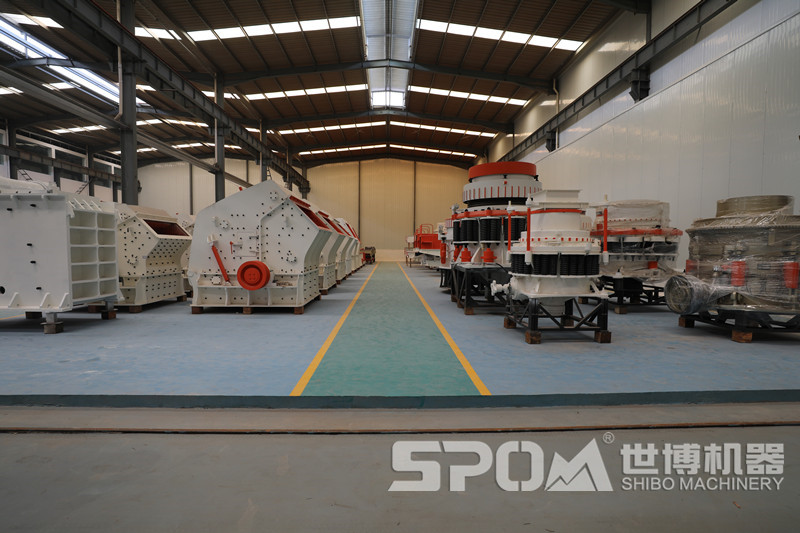 鄭州世博破石子機設備成品車(chē)間