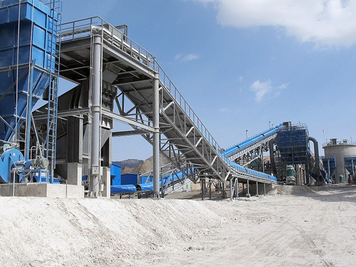 越南一客戶(hù)石料生產(chǎn)線(xiàn)現場(chǎng)